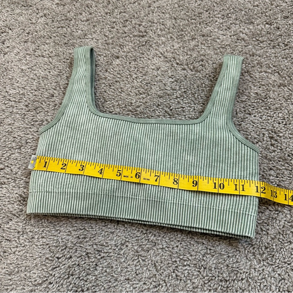 Sommer Ray Washed Seamless Ribbed Sports Bra Size S - Picture 4 of 4